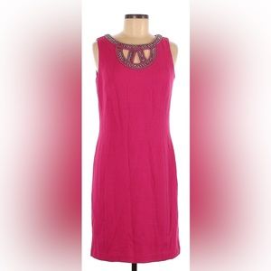 NWT Peter Nygard Hot Pink Dress- Size 14